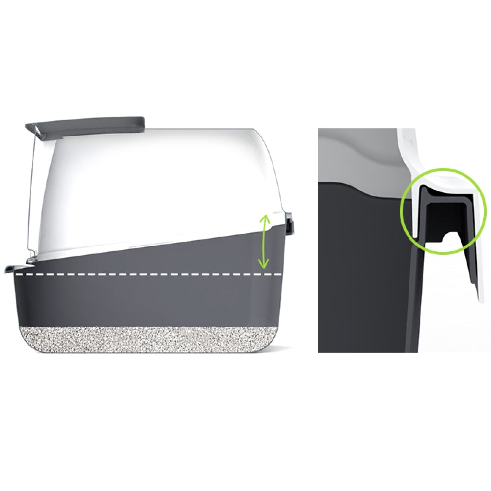 Catit Magic Blue Cat Litter Box