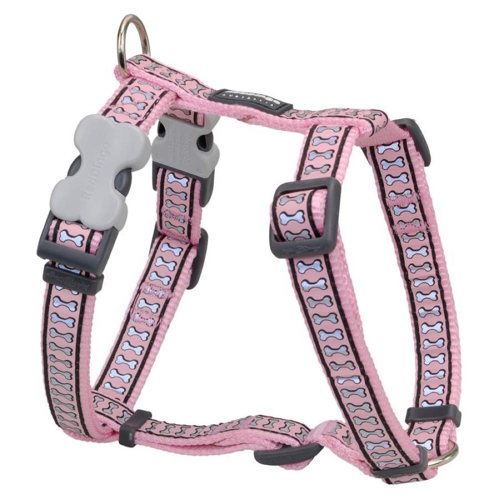 Red Dingo Reflective Dog Harness - Medium
