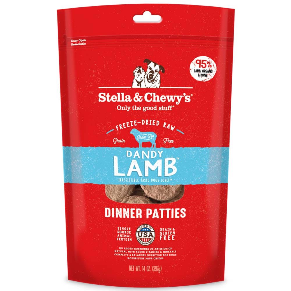 'BUNDLE DEAL': Stella & Chewy??s Dandy Lamb Dinner Patties Freeze-Dried Dog Food - Kohepets